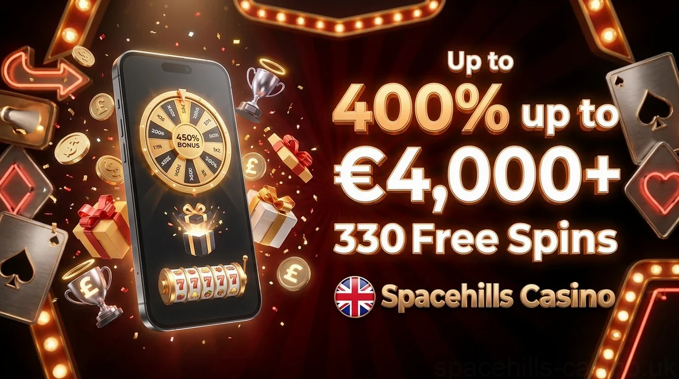 Up to 400% up to €4,000+ 330 Free Spins